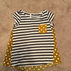 Cute flowy top, Anthropologie. Lightly loved